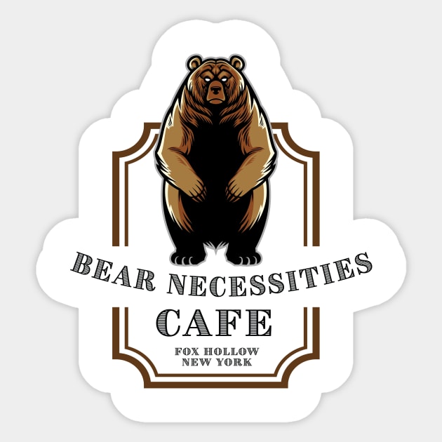 You need Bear Necessities! Sticker by Martin & Brice